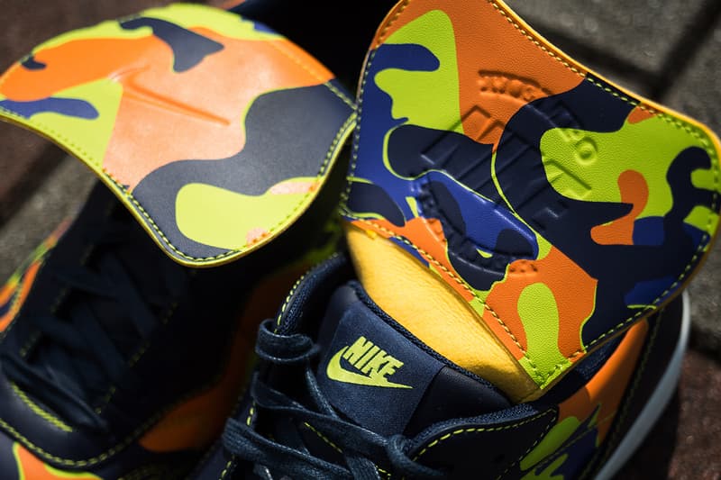 シーズナブルなマルチカラーカモを纏った F.C.R.B. x Nike Tiempo ’94 “Camo”