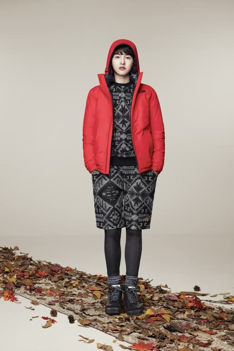 韓国限定ライン THE NORTH FACE WHITE LABEL がルックブックを公開