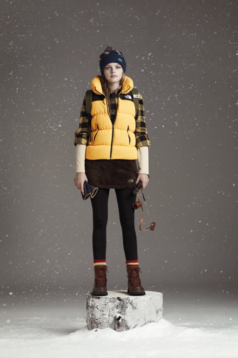 韓国限定ライン THE NORTH FACE WHITE LABEL がルックブックを公開