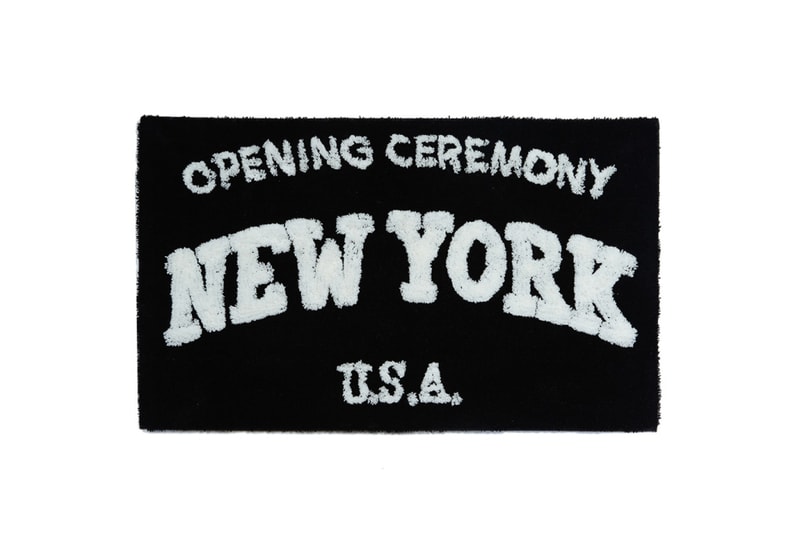 OPENING CEREMONY が SECOND LAB. に別注したラグマットが発売中