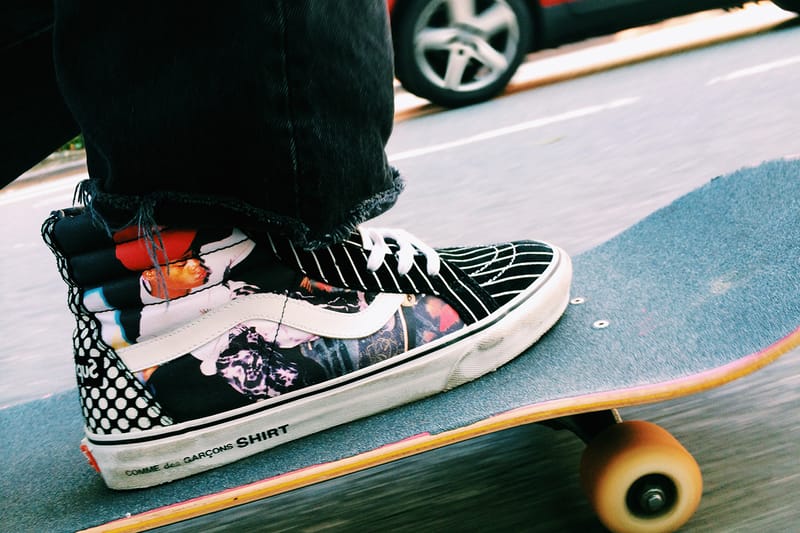 COMME des GARÇONS SHIRT x Supreme カプセルコレクションより Vans と New Era が間もなくリリース