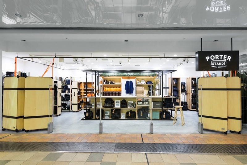 吉田カバン の編集による新しいコンセプトショップ「PORTER STAND」