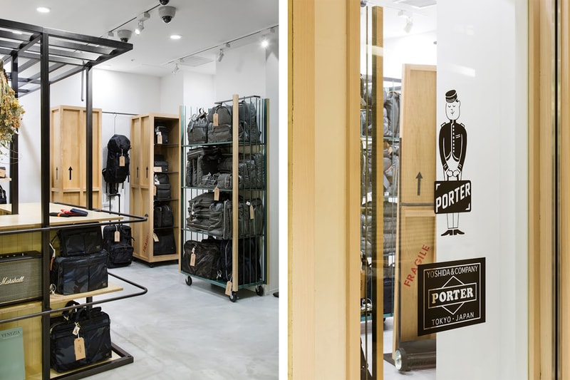 吉田カバン の編集による新しいコンセプトショップ「PORTER STAND」