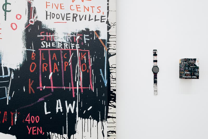 KOMONO がロサンジェルスで公開したバスキアウォッチコレクション