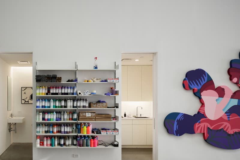 Wonderwall が手がけた KAWS のスタジオ