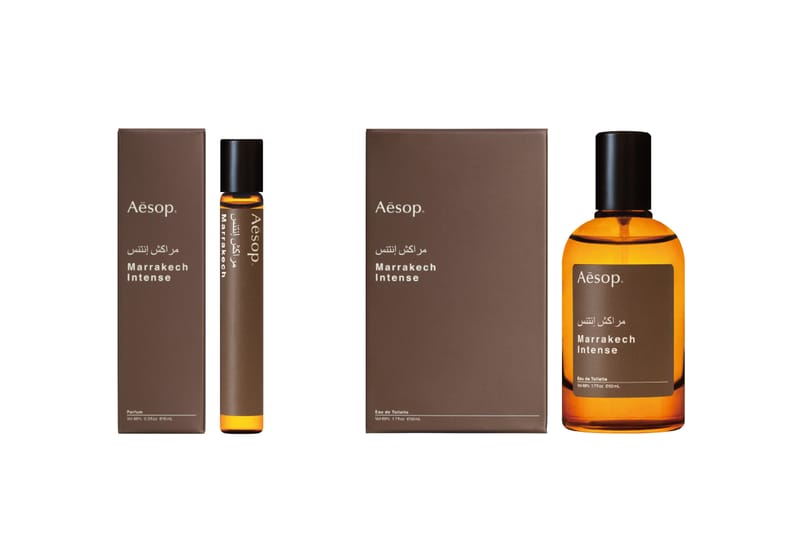 Aesop より新しい香りのフレグランス Marrakech Intense が登場