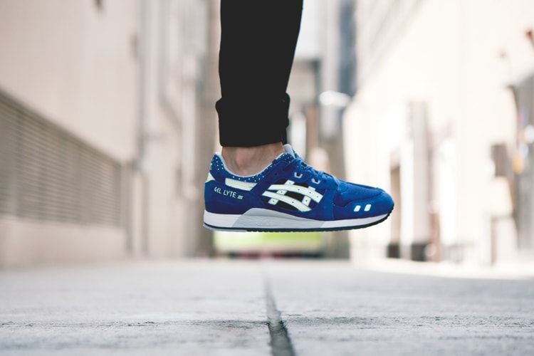 asics の人気モデル Gel Lyte III “Estate Blue”