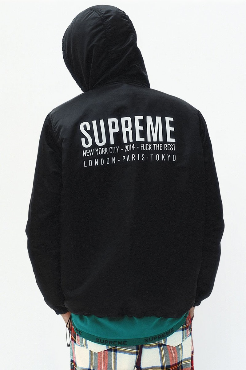 Supreme 2014 Fall/Winter ルックブック