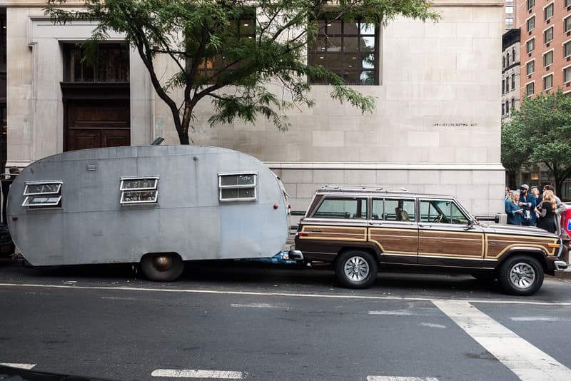 F.I.L. Indigo Camping Trailer ポップアップストアが DSMNY にオープン