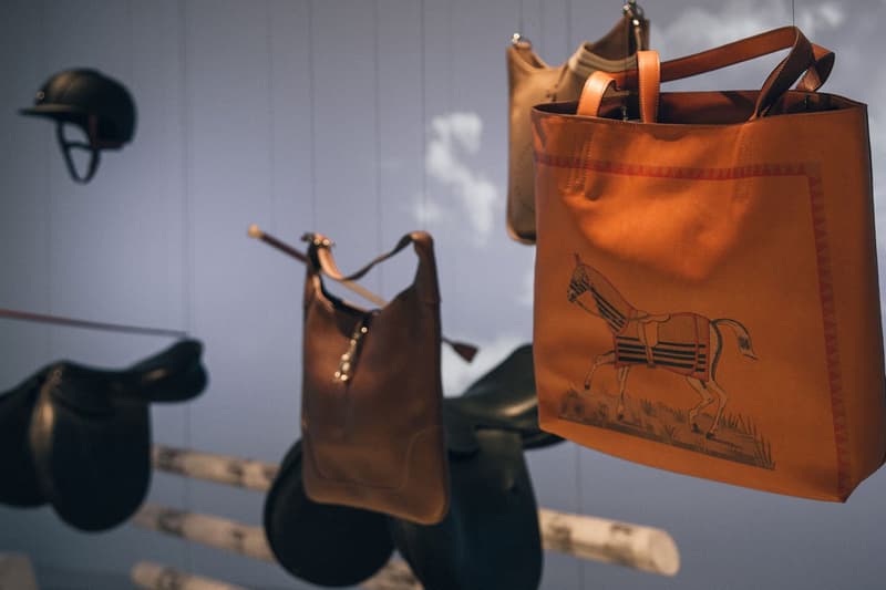 Hermès による展覧会 “Leather Forever” in 香港