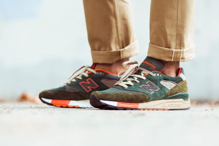 J.Crew x New Balance 998 “Concrete Jungle” コラボスニーカー