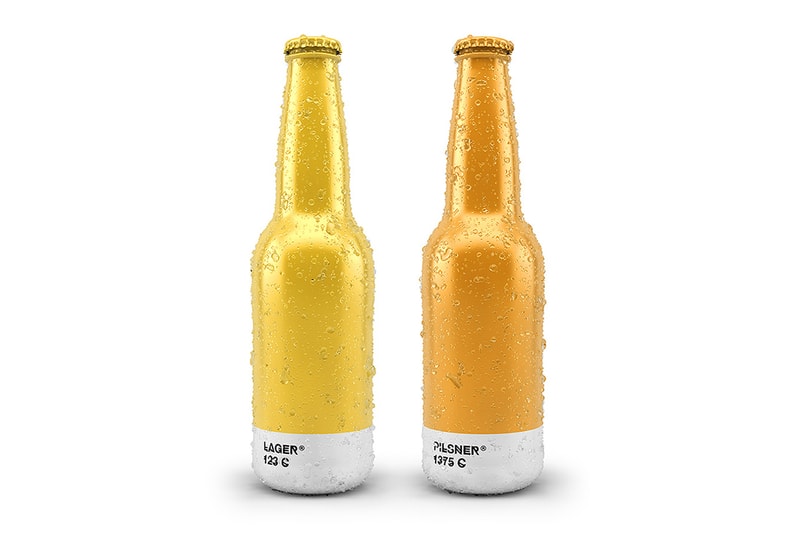 Pantoneを使ったビールパッケージ