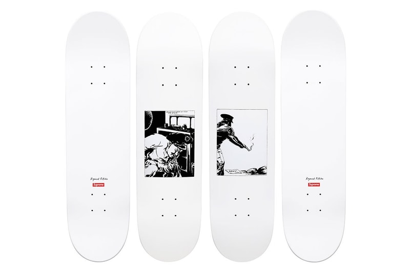 Raymond Pettibon for Supreme 2014 Fall/Winter カプセルコレクション