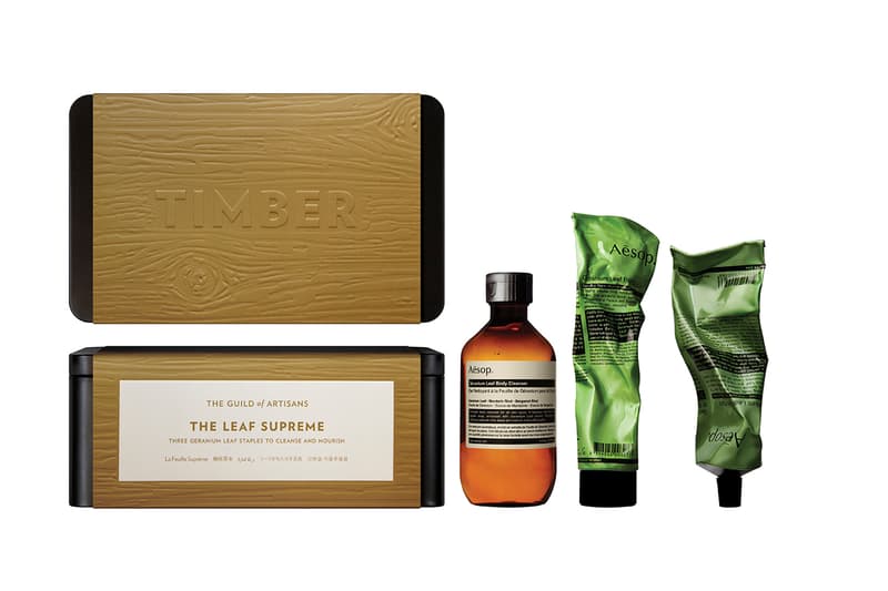“アルチザンたちのギルド”をテーマにした、Aesop の新ギフトキット