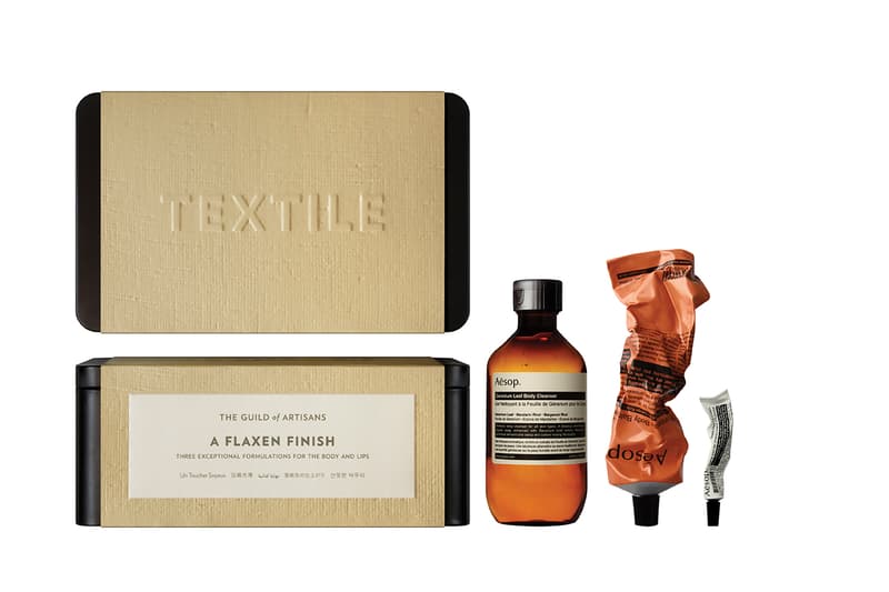 “アルチザンたちのギルド”をテーマにした、Aesop の新ギフトキット