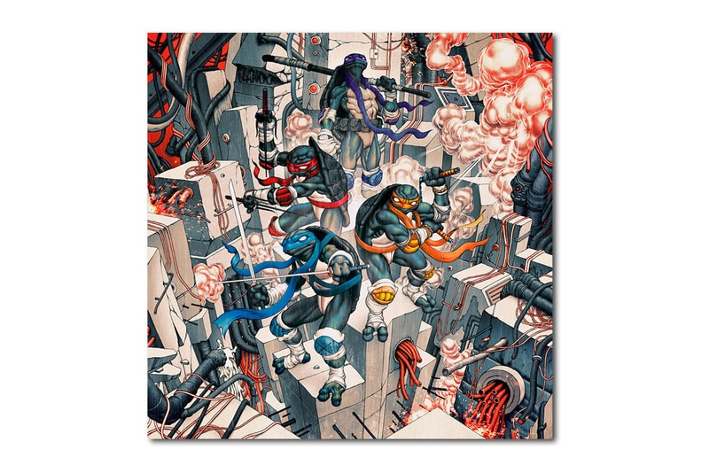 アーティスト「James Jean」と ミュータント・タートルズ がコラボ