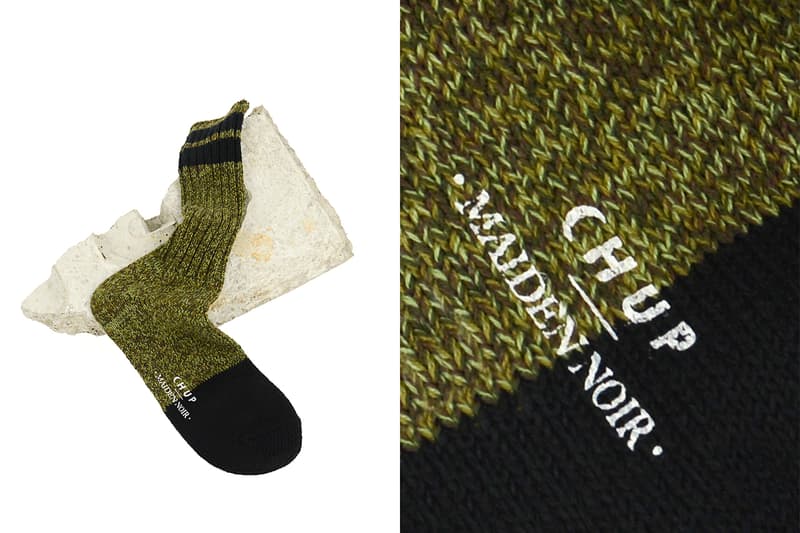 Maiden Noir × CHUP 別注のカラーソックス