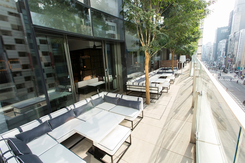 MERCER BRUNCH GINZA TERRACE × Bang & Olufsen カフェとサウンドシステムのコラボ