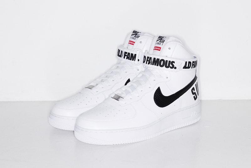 Supreme x Nike “Air Force 1 High” 間もなく発売