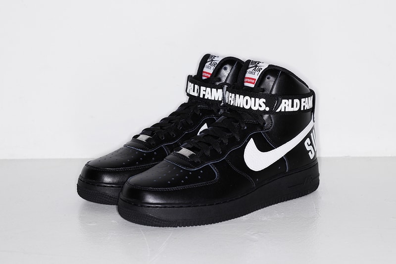 Supreme x Nike “Air Force 1 High” 間もなく発売