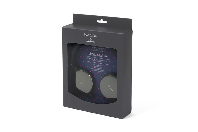 Paul Smith × audio-technicaの世界500個限定ヘッドフォン