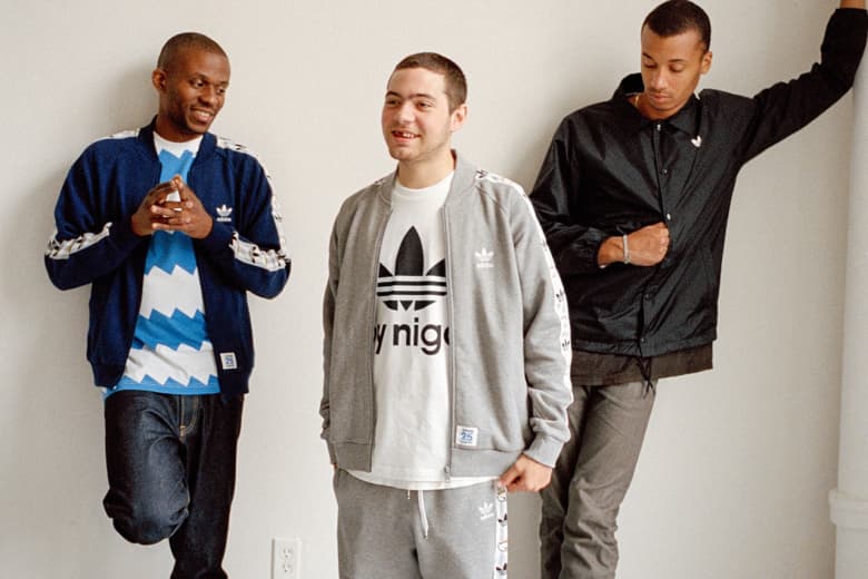 NYの新鋭ラップグループ Ratking による adidas Originals by NIGO ルックブック