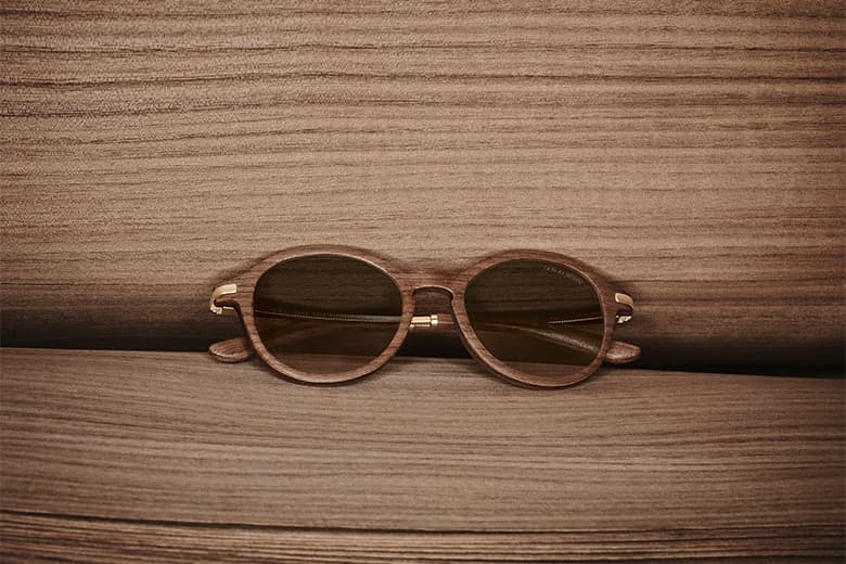 Giorgio Armani 天然のウッド素材を使用したアイウエアコレクション