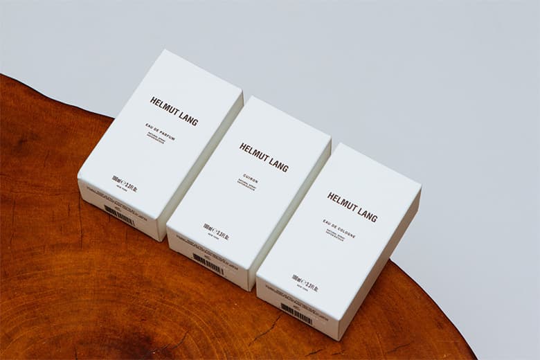 Helmut Lang のフレグランスシリーズがカムバック