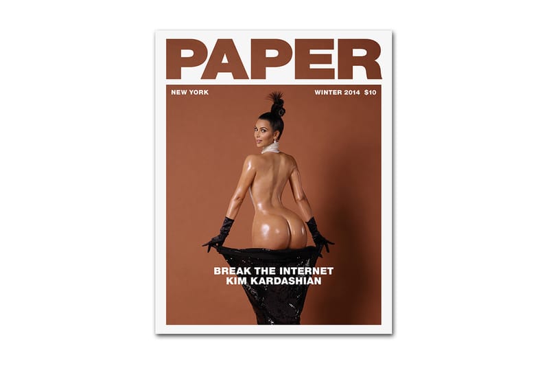 Kim Kardashian が PAPER Magazine でフルヌードに