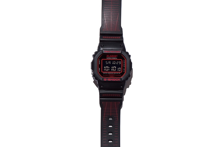 XLARGE × G-SHOCK レトロなコラボレーションウォッチが登場