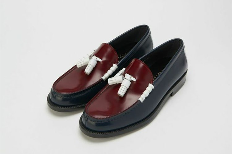 HARUTA × Hender Scheme コラボ第3弾のタッセルローファー