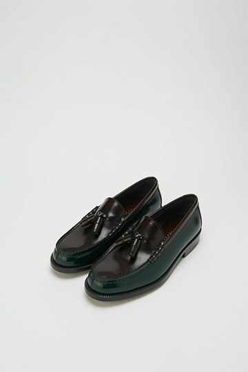 HARUTA × Hender Scheme コラボ第3弾のタッセルローファー
