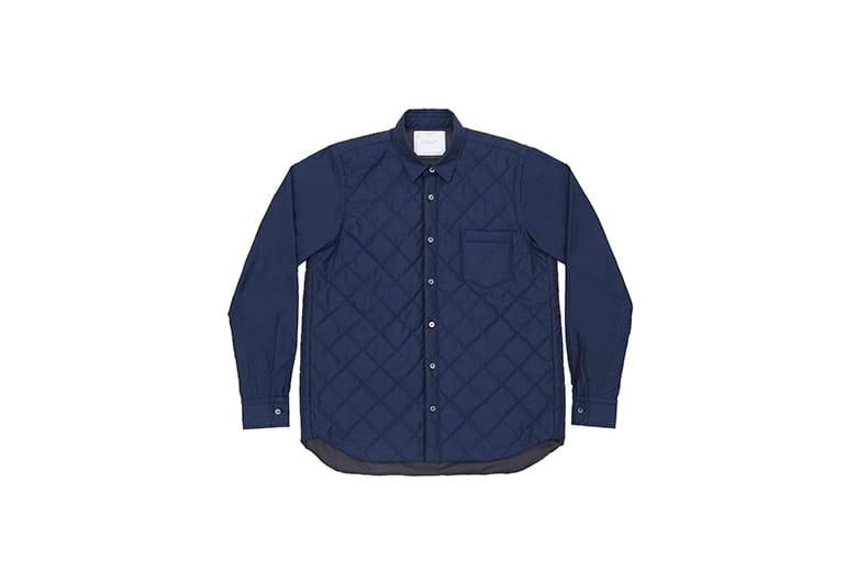 sacai gem の Dover Street Market Ginza 限定キルティングシャツ