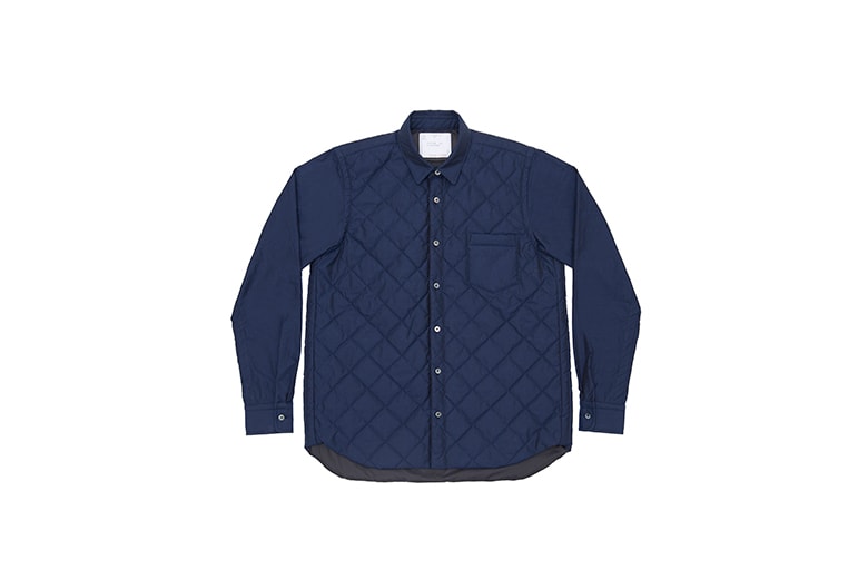 sacai gem の Dover Street Market Ginza 限定キルティングシャツ