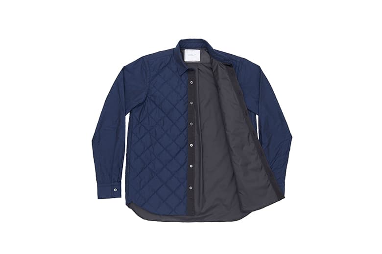 sacai gem の Dover Street Market Ginza 限定キルティングシャツ