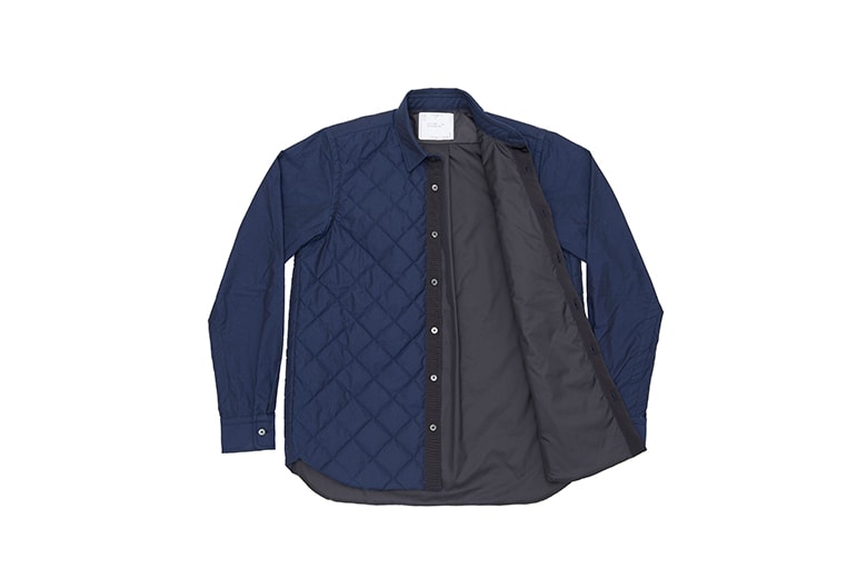 sacai gem の Dover Street Market Ginza 限定キルティングシャツ
