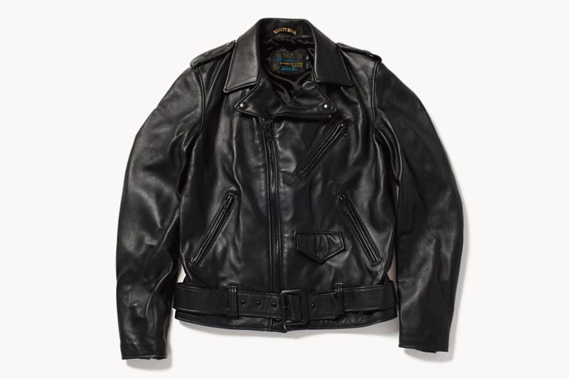 Schott x fragment design オールブラック仕様の “One Star Riders Jacket”