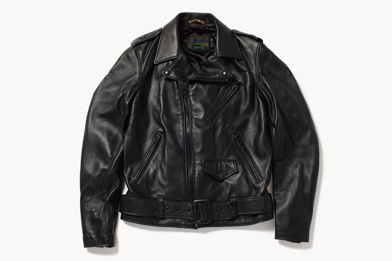 Schott x fragment design オールブラック仕様の “One Star Riders Jacket”