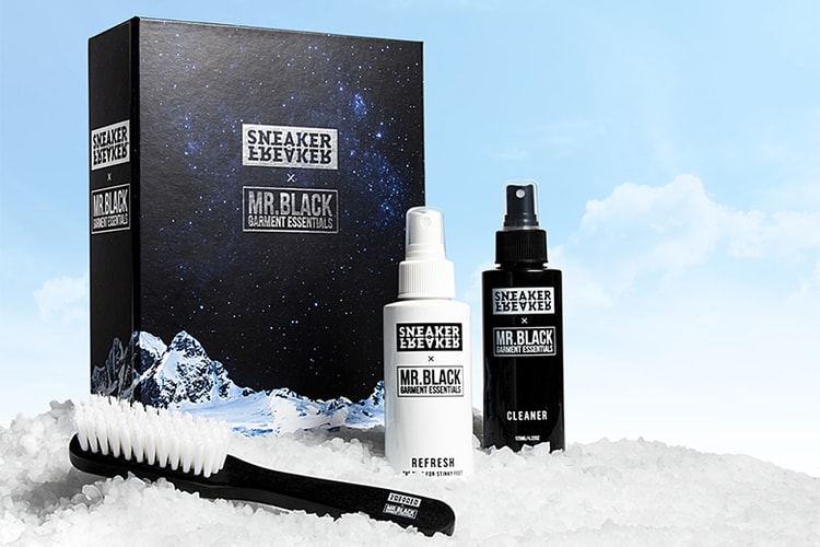 Sneaker Freaker x Mr. Black コラボ企画第2弾 スペシャルパッケージ