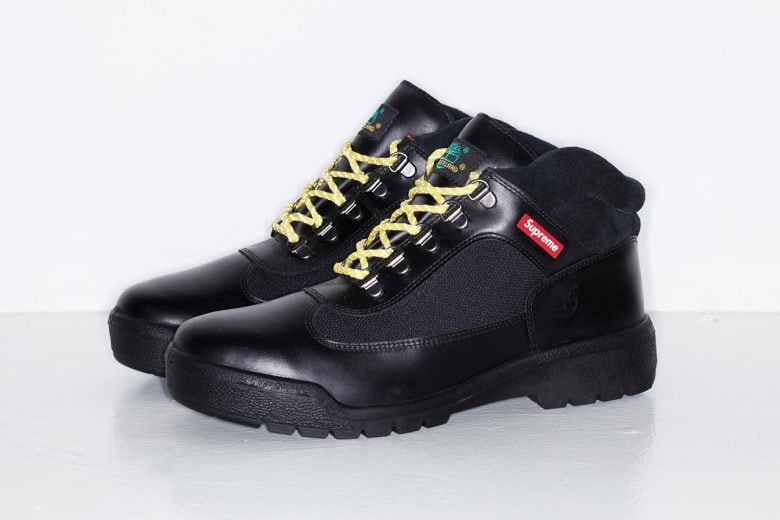 Supreme x Timberland® 最新コラボアイテムは Field Boot