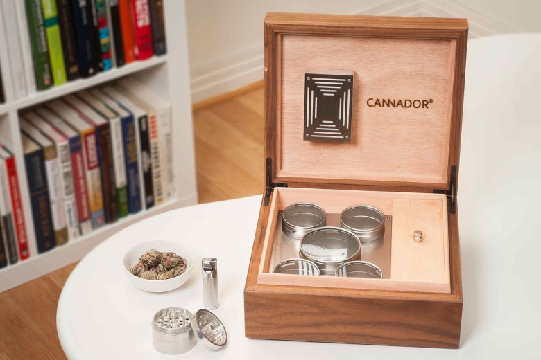 Cannador のスタイリッシュなカンナビス保管ボックス
