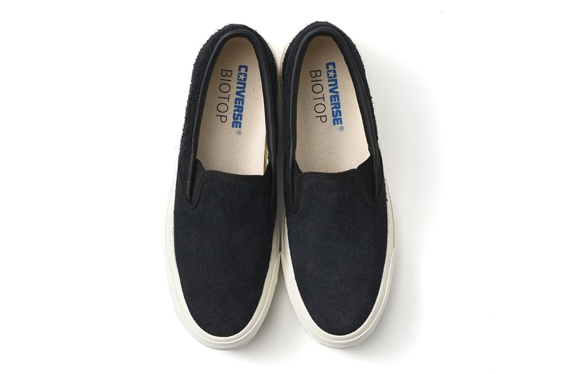 ありそうで無かった CONVERSE for BIOTOP “Jack Purcell Slip-On”
