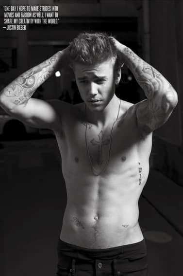 V Magazine 最新号にて Karl Lagerfeld が Justin Bieber にインタビュー