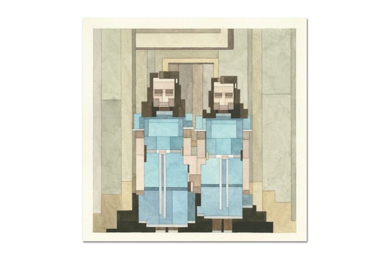Adam Lister のピクセルペインティング