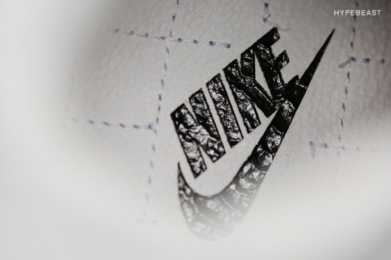 NikeLab Dunk Lux High にクローズアップ
