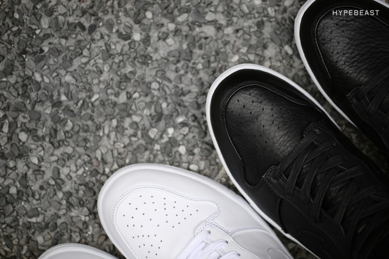 NikeLab Dunk Lux High にクローズアップ