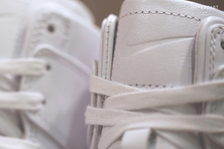 NikeLab Dunk Lux High にクローズアップ