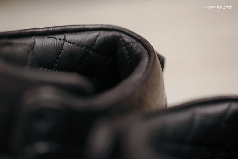 NikeLab Dunk Lux High にクローズアップ