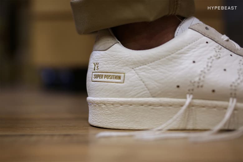 Y’s x adidas Consortium Super Position “White” にフォーカス