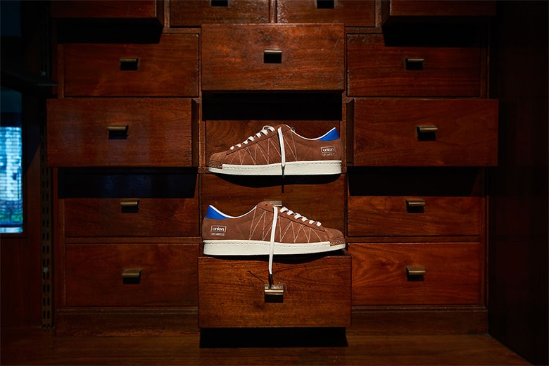 adidas Consortium Superstar x Union コラボスニーカー